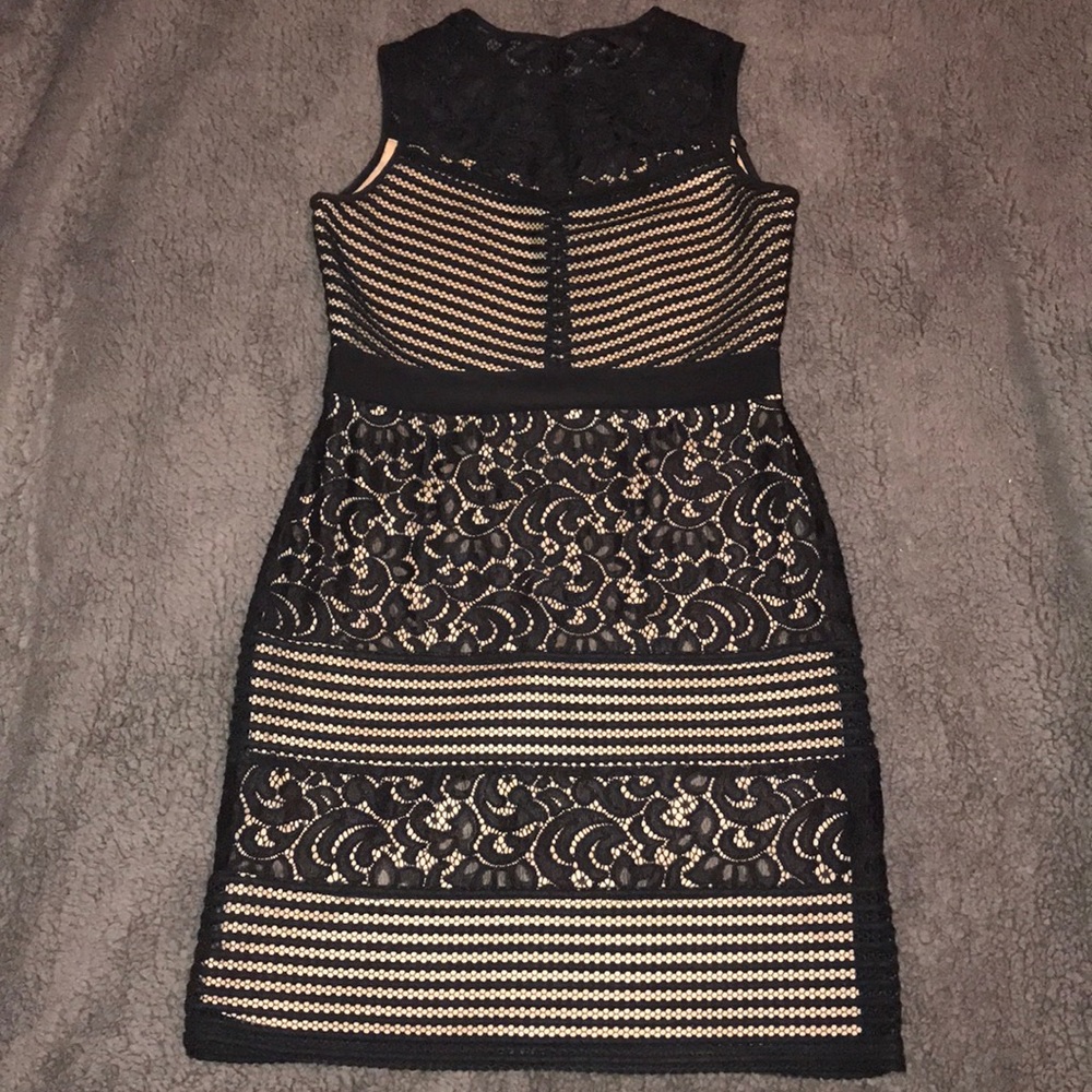 Black laced dress